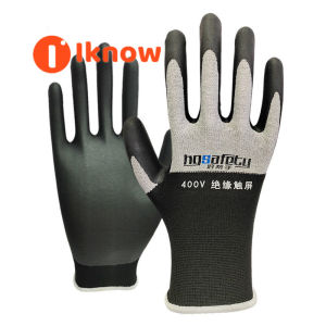 I know Electrical Insulated Rubber Gloves Electrician Class 00 Max. Use Voltage 400V