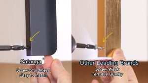 Cabinet Door Cabinet Seam Long Handle Minimalistic High-End Door-to-Top Wardrobe Invisible Handle