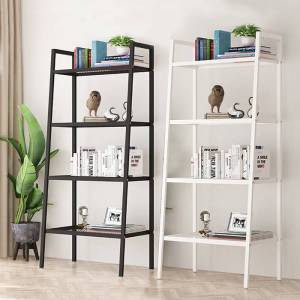🌟 4 Layer Furniture Utility Organizer Shelves Free Standing Rack 梯形收纳架 厨房阳台落地储物花架 客厅卧室书架多功能置物架