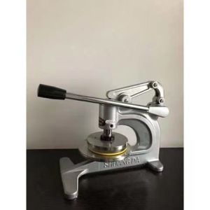 Đầu Đĩa Cắt Mẫu Vải Ép Tay Cầm Mẫu Vải Dệt Kim Mẫu Vải Giấy Cân Đo Khối Lượng Dụng Cụ Đo Lường Phần Cứng Công Cụ