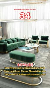 Sofa Ruang Tamu Model 2024 & Sofa Minimalis Estetik
