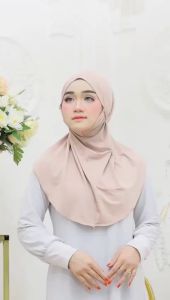 Bergo Tali Jersey Daily Instan/Hijab Bergo Jersey Tali Instan/Bergo Maryam Jersey/Jilbab Instan Jersey