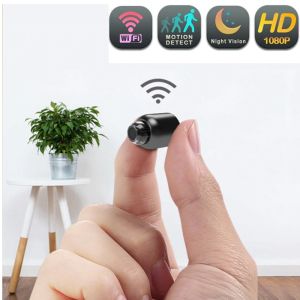 Mini Spy Camera WiFi Video Recorder IP Cam 360 DVR Smart Home Night Vision 1080P HD Hot Link Remote Surveillance Mini Camera Recorder Hidden [New]