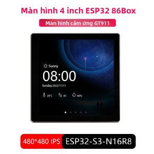 Bo Mạch Phát Triển ESP32-S3 Với Màn Hình Cảm Ứng IPS 4 Inch WiFi & BT Dành Cho Dự Án Arduino LVGL IoT Phụ Kiện Bảng Demo Giáo Dục