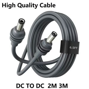 For Starlink Mini Power Charging Cable Replacement Power for Starlink Mini 2/5M Power DC Male to DC Male Waterproof Cord