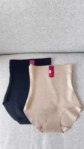 ESUNA กางเกงในเก็บพุง เอวสูง ยกก้น Womens Underwear ผ้านุ่ม เรียบ ไม่อับชื้น