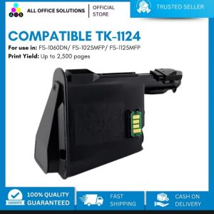 AOS Compatible Toner Cartridge for Kyocera TK1124 TK-1124 TK 1124 Black