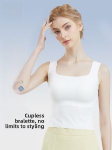 Miiow | Cat Woman Wide Strap Slim Fit Tank Top Women New 2025 Seamless Beautiful Back Base Layer Shirt Can Be Worn Outside Pure Color