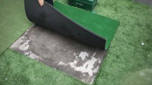 PGM 1/1.25/1.5m DJD002 Indoor Outdoor Putting Green Mat Golf Mat Hitting Pad Practice Swing Trainer Artificial Lawn Mats