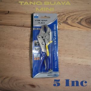 TANG BUAYA 5INC/125MM MINI GAGANG KARET FULL BESI MURAH F2147