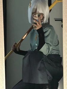 Full Set Cosplay Costume Wu Shi Yi Guan Sky Light Season Prophecy Warrior Pants Halloween Witchclothes Youth Size Cosplay Outfit