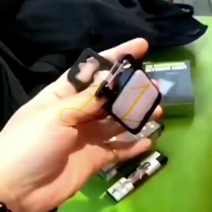 COB multi-function rechargeable work light Mini key chain LED light Mini flashlight rechargeable