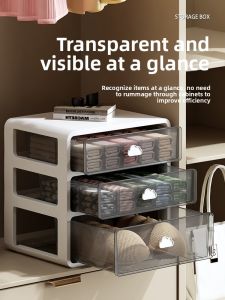 MEIZHUFU | 3-in-1 Drawertype Intimate Apparel Storage Organizer