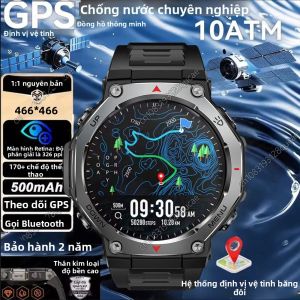 Đồng Hồ Thông Minh T-Rex 3 GPS 5ATM IP69K Chức Năng Theo Dõi Thể Thao Quân Sự Chống Nước Với Chức Năng Gọi Điện Đo Độ Cao Dành Cho Nam Và Nữ