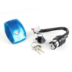 Motorcycle igntion lock set Ignition Switch Tank Cap Lock Oil Tank Cover For Haojue Suzuki AX100 AX 100 Lock Set