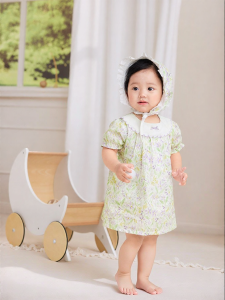 Purcotton | Spring & Summer Pure Cotton Infant Romper