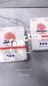 Kapas Selection 35GR | 50GR | 75GR | Kapas Spesial Pembersih Wajah Tebal & Tipis 100% Original