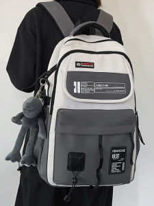 Large Capacity Backpack for Junior And High School Students Boys And Girls Version Double Shoulder Anti-Exhaust School Bag