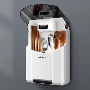 YUYOU | Disinfection Dustproof Anti-mold Wall-mount-free Multifunctional Chopsticks Holder