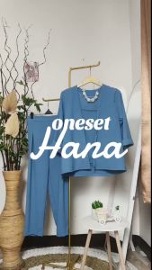 ONE SET WANITA CRINKLE 3IN1 KOREAN STYLE /SETELAN WANITA 3IN1 KOREAN STYLE