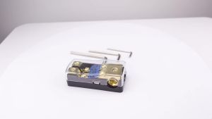 2/3/4 Way Mini ANL Fuse Holder Copper 0/2/4 Gauge to 4/6/8 Gauge 60 Amp Fuse Distribution Block for Car Audio Stereo Amplifier