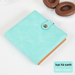 Sổ Tiết Kiệm Dày Dung Tích Lớn Lưu Trữ Tiền Mặt Sổ Ghi Chép Sổ Lưu Trữ Đa Chức Năng Đựng Tiền Xu Túi Đựng Tiền