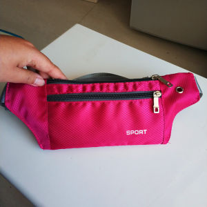 Lightweight Oxford Spinning Canvas Waist Bag for Men and Women Durable Wear-Resistant Sports Outdoor Tourism Waist Pouch