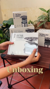 Bộ Dụng Cụ Nấu Ăn Dã ngoại The Wildfare Core Fry Pan Cookset 12-piece set | 1 QT