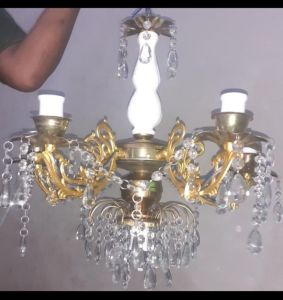 Lampu hias  gantung  cabang ruang tamu mewah