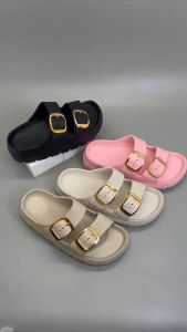 PROMO 7.7 PUNCAK [Size 36-41] Nexera 8013 Sandal Wanita Selop Karet Jelly Sandal Slip On Fuji EVA Sol Tebal Nyaman Lentur
