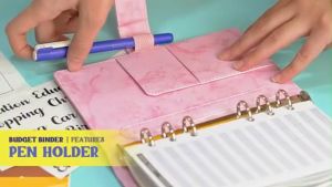 A6 Leather Account Book Money Budget Notebook Refillabla Binder Notebooks Black White Blue Wallet