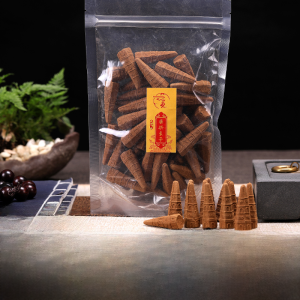Natural Tower Incense Cones Home Use Indoor Aromatherapy Herbal Offering Flavorful Smoke Buddhist Meditation Incense
