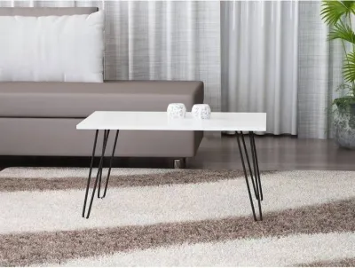 Meja Belajar Meja Sofa Meja Tamu Serbaguna Besi kayu