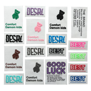 2023 Mới Hoạt Hình Miếng Dán Trang Trí Cho Quần Áo Trẻ Em Và Quần Diy May Lỗ Sửa Chữa Vải Nhãn Vá Phong Cách Dệt May Gia Đình