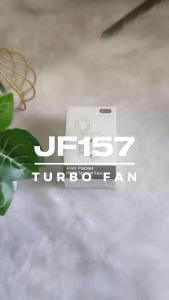 MICROPOWERTECH JF157 Portable Rechargeable Turbo Fan 4000mAh Handheld Fan Strong Wind High Speed Personal Cooling Fan for Office and Outdoor