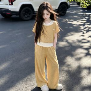 SHANGLEXIONG | Stylish Girls Summer Clothing Set