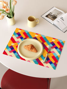 Túi Đựng Đồ Ăn Chống Thấm Nước Chống Dầu Nhỏ Túi Đựng Đồ Ăn Bằng Da PVC Không Cần Giặt Đệm Bàn Ăn Nhỏ Túi Đựng Tách Cà Phê