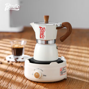 BINCOO Coffee Dripper Moka Pot Coffee Makers Italian Drip Top Mocha Espresso Cafeteria Expresso Percolator 3 cup
