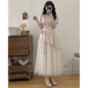 RELNLEX | Đầm Công Chúa Thiết Kế Trẻ Trung Elegante Phong Cách Pháp