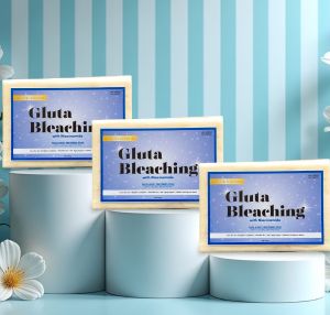 GLUTA BLEACHING SOAP + NIACINAMIDE ANTI AGING REMOVE DARK SPOTS 100g