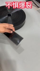 PE สายส่งน้ำ 2 นิ้ว ม้วน 100 เมตร รับแรงดันสูง 7 บาร์ ทนแดดทนฝน น้ำหนักเบา เคลื่อนย้ายสะดวก สายส่งน้ำผ้าใบ ท่อส่งน้ำ สายพานชลประทาน ท่อน้ำข้น สีดำ ไม่ซึม