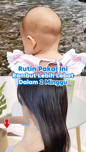serum penumbuh rambut hair tonic penumbuh rambut bayi dan anak cepat dan aman 60ML Penyubur Penumbuh Alis Menumbuhkan Rambut Menutrisi Ekstrak Herbal Alami Halal FA