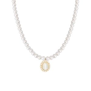 KANCAI Anti-Pearl Necklace for Women Elegant Versatile High-End Clavicle Chain Sweater New 2025 Fashion Jewelry Accessories