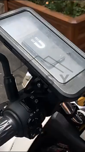 COSY Phone Holder Motor Waterproof Anti Air Kuat Kokoh / Holder Hp Motor Stang Spion / Bracket Dudukan Handphone Motor Sepeda Layar Sentuh Premium / Stand Handphone Case Touch Screen