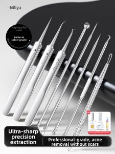 NILIYA | Acne Treatment Blackhead Remover Pimple Extractor Tool Set