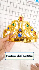 Mahkota Ratu Queen Crown Perlengkapan Pesta Ultah Graduation MURAH