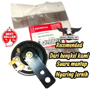 Klakson Universal Bisa untuk Semua motor Suara nyaring jernih&Bersih