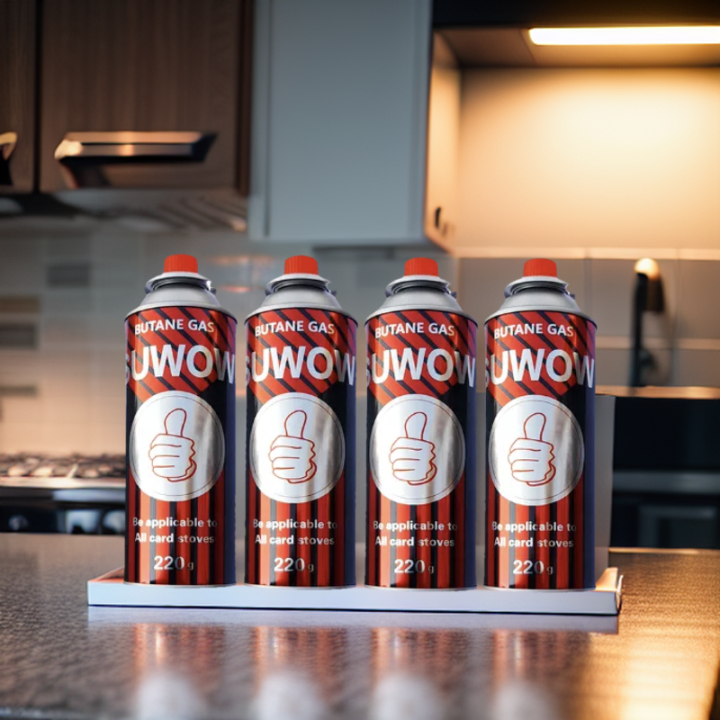 SUWON Safe Butane Gas for Gas stove 220g Korea Gas Tank Explosion-Proof ...