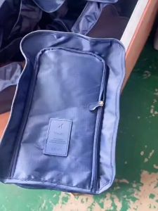 🛒🛒พร้อมส่ง🛒🛒Shoe storage bags for all types of shoes ถุงเก็บรองเท้าสําหรับรองเท้าทุกชนิด กันฝุ่นกันสิ่งสกปรกที่ปิดแบบซิป