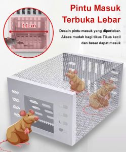 Perangkap Tikus Terus Menerus Otomatis di Rumah Tangga